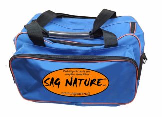 6001022 - BORSA SPORTING DA TIRO IN POLIESTERE CON MANICO E TRACOLLA - MIS. 35X40X24 - SAG NATURE