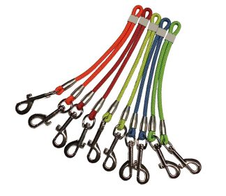 6602012 - SDOPPIO IN CORDINO 6 MM - 2 MOSCHETTONI - SAG NATURE