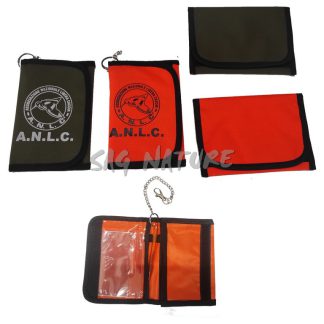 9903001 - PORTADOCUMENTI CON PENNA e GANCIO - 12 CM CHIUSO - 24 CM APERTO CON LOGO - CORDURA 420D IMPERMEABILE - SAG NATURE