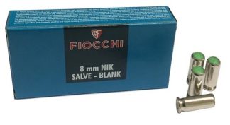 0501022 - CARTUCCE 8 MM A SALVE - CF. 50 PZ - FIOCCHI