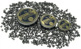 0806179 - PALLINO ARIA COMPRESSA 4,5 MM - 0,56 GR - TESTA OVALE - DIABOLO STANDARD - 200 PZ - KOVOHUTE