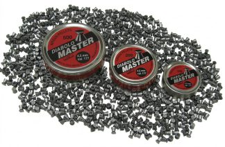 0806181 - PALLINO ARIA COMPRESSA 4,5 MM - 0,57 GR - TESTA PIATTA - DIABOLO MASTER - 200 PZ - KOVOHUTE