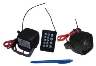 2101057 - MINI TROMBA C/CHIP AMPLIFICATA 10 CANTI C/TELECOMANDO TECNOEST