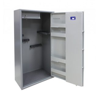 2301049 - CASSAFORTE/ARMADIO BLINDATO MOD. GE750/52EL - 18 FUCILI - CM 152x75x52 - PESO KG 165 ca. - TESORETTO BLINDATO E RIPIANI - GRIFFON