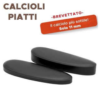3501031 - CALCIOLO IN GOMMA PIATTO - MARRONE - MM47,7x145,5x11 - INTERASSA DA 80 A 85 MM -  CERVELLATI - 217338
