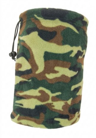 0103012 - FASCIA SCALDACOLLO IN PILE COLORE MIMETICO - TAGLIA UNICA - CF 6 PZ - CAPLOW