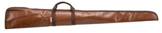 0301008 - FODERO PER FUCILE IN PELLE SKY 1/2 ZIP IMBOTTITO CON MANICO - SAG NATURE