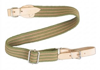 0303017 - BRETELLA ELASTICA REGOLABILE VERDE O VERDE/BEIGE LARGHEZZA 30 MM - CF 6 PZ - SAG NATURE