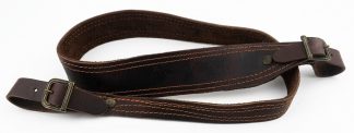 0303021 - BRETELLA PER CARABINA IN PELLE CON INTERNO CAMOSCIO - LARGHEZZA 40 MM - SAG NATURE