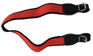 0303056 - BRETELLA NYLON ELASTICA CON ANTISCIVOLO - VARI COLORI - LARGHEZZA 30 MM - CF 6 PZ - SAG NATURE