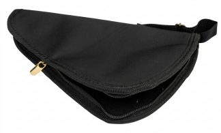 0304022 - FODERO MEDIO PER PISTOLA IN CORDURA IMBOTTITO E CON ZIP - TAGLIA M - MIS. 31x18 CM - SAG NATURE