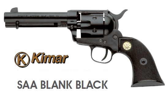 0501027 - PISTOLA A SALVE MODELLO SINGLE-ACTION REVOLVER CAL. 380 NERA - CHIAPPA