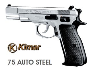 0501056 - PISTOLA A SALVE MODELLO 75 CAL. 8 SILVER - KIMAR