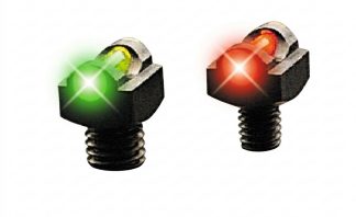 0806041 - MIRINO DELUX IN FIBRA OTTICA COLORE ROSSO PER FUCILE BROWNING -HASTINGS - KRIEGHOFF - TUGER - WINCHESTER  - 3-56 MM -  STARBRITE DELUX - TG954FR - TRUGLO