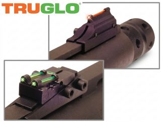 0806044 - SET MIRINO E TACCA DI MIRA VERDE E ROSSO PER FUCILE IN ACCIAIO REGOLABILE - GOBBLE DOT 6 MM - TG944C - TRUGLO