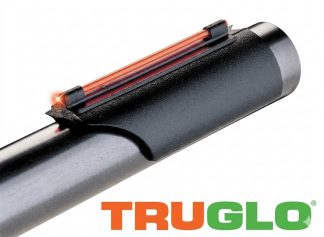 0806045 - MIRINO IN FIBRA OTTICA PER FUCILE SENZA BINDELLA CAL. 12/20 - COLORE ROSSO - TG92HA - TRUGLO