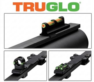 0806069 - MIRINO BICOLORE UNIVERSALE PER FUCILE CON BINDELLA FINO A 3/8 E REGOLAZIONE ALZATA E DERIVA - TG950XD - TRUGLO
