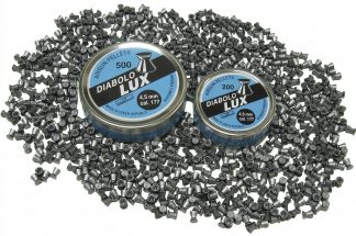 0806183 - PALLINO ARIA COMPRESSA 4,5 MM - 0,57 GR - TESTA PIATTA - DIABOLO LUX - 500 PZ - KOVOHUTE