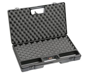 0901135 - 2025 I VALIGETTA IN ABS AD INIEZIONE PER COPPIA DI PISTOLE O KIT INIEZIONE - CM 47X25X7,5 - NEGRINI