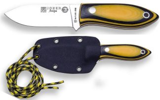 1201219 - COLTELLO BUSHCRAFT BS9 AVISPA ACCIAIO MOVA 1.4116 MANICO MICARTA LAMA 8 CM PESO 100 GR - COMPLETO DI FODERO RIGIDO KYDEX - JOKER CM117