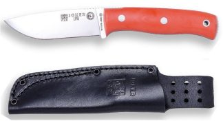 1201221 - COLTELLO BUSHCRAFT E SURVIVAL BS9 LYNX ACCIAIO MOVA 1.4116 MANICO MICARTA LAMA 10,5 CM PESO 190 GR - COMPLETO DI FODERO PELLE - JOKER CN111