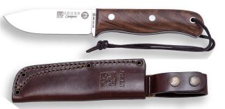 1201248 - COLTELLO BUSHCRAFT E SURVIVAL BS9 CAMPERO ACCIAO MOVA 1.4116 MANICO MICARTA LAMA 10,5 CM PESO 225 GR - COMPLETO DI FODERO PELLE CON ACCIARINO - JOKER CN112-P