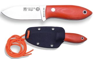 1201261 - COLTELLO BUSHCRAFT BS9 AVISPA ACCIAIO MOVA 1.4116 MANICO MICARTA LAMA 8 CM PESO 100 GR - COMPLETO DI FODERO RIGIDO KYDEX - JOKER CN117