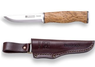 1201473 - COLTELLO BUSHCRAFT JOKER PUUKKO MANICO DI BETULLA RICCIA - JOKER CL127