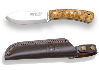 1201494 - COLTELLO BUSHCRAFT NESSMUK S, MANICO IN BETULLA RICCIA - JOKER CL132