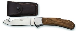 1201559 - COLTELLO CON SCUOIATORE CON MANICO CERVO LAMA 9 CM PESO 135 GR - JOKER NO50