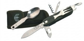 1203094 - COLTELLO MULTIUSO 7 FUNZIONI LAMA 8 CM - JKR123