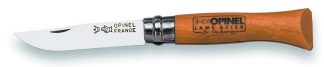1203168 - COLTELLO OPINEL N 6 LAMA IN CARBONIO DA 7,3 CM - OP606