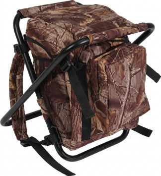 1708039 - ZAINO CON SGABELLO REMOVIBILE IN 600D CAMO CM 45X45X25 - ART. BC35Z