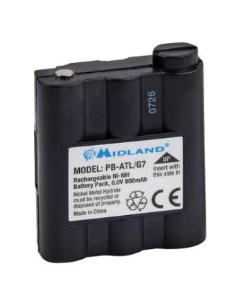 1901060 - PACCO BATTERIA RICAMBIO PER RADIO G7 - MIDLAND