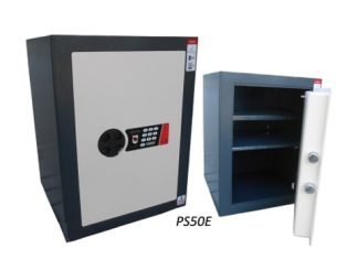 2301028 - CASSAFORTE/ARMADIO BLINDATO MOD. PS30E - CM 30X38X32 - 1 RIPIANO - KG 20 - CON CHIAVE ELETTRONICA - GRIFFON