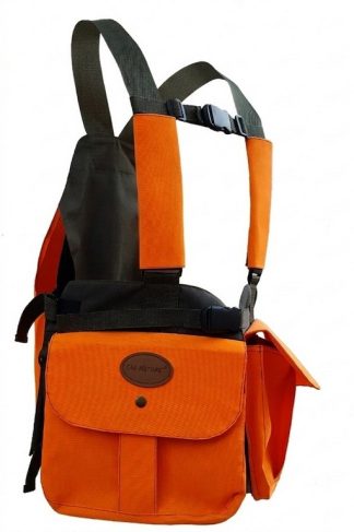 2901014 - TRISACCA ORANGE IN RIP600D - TG UNICA - CARTUCCIERA ELASTICA 10 CELLE PER OGNI TASCA - SAG NATURE