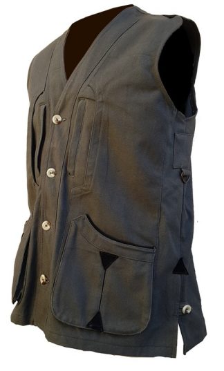 2901051 - GILET TERMINIO IN CANVAS LEGGERO - COLORE VERDE - TG M-L-XL - LA NUOVA REGINA - SAG NATURE