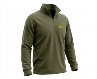 2901066 - MAGLIA MICROPILE SUPREME - COLORE VERDE -  TG XXS ALLA 5XL - LA NUOVA REGINA - SAG NATURE