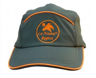 2901101 - CAPPELLO IN SOFTSHELL GREEN CON REGOLAZIONE - TG S/M - L/XL - LA NUOVA REGINA - SAG NATURE