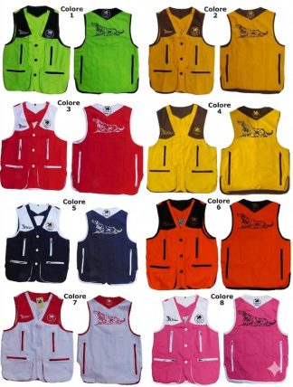 2901106 - GILET DRESSEUR CON RICAMO SETTER - TG XS ALLA 5XL - LA NUOVA REGINA - SAG NATURE