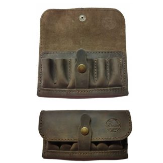 2902007 - GIBERNA ETERNAL CON PATTA DI COPERTURA TUTTA IN PELLE PRIMA SCELTA - 6 CELLE - TUTTI I CALIBRI - MADE IN ITALY - LA NUOVA REGINA