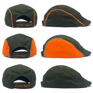 2903016 - CAPPELLO COPPOLA SENZA RICAMO - VERDE O VERDE ARANCIONE - LA NUOVA REGINA