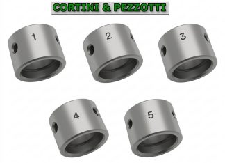 3302001 - BOBINA ORLATRICE CHIUSURA STELLARE PLASTICA SENZA CAMICIA - T1 - T2- T3- T4- T5 - CAL 12 - CAL 20 - CAL 28 - CORTINI & PEZZOTTI