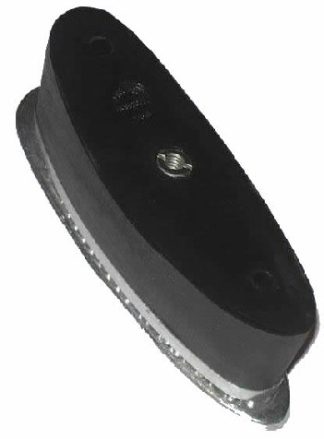 3501008 - CALCIOLO IN GOMMA TIPO SPECIAL 55 DRITTO CON PIASTRE REGOLABILI - MM50x140x26 - INTERASSE 85 MM - CERVELLATI - 202281