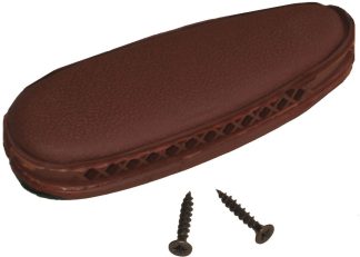 3601042 - CALCIOLO GOMMA SOFT ALT.mm30 INT.SE mm82 NERO - MARRONE FINTA PELLE VENTILATO - SCATOLA CARTONE + VITI - RECCO CALCIOLI 530 SP