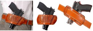 3801017 - FONDINA MASC HOLSTER UNIVERSALE IN CUOIO - ART. GF-130 HANCER
