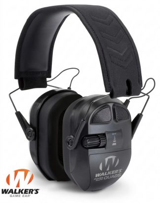 4201042 - CUFFIA PROFESSIONALE ELETTRONICA CON BLUETOOTH E QUATTRO SISTEMI MICROFONI DIREZIONALI HI GAIN OMNI - GWP-XPMQB - WALKER'S