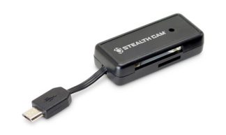 4201074 - LETTORE DI SCHEDE DI MEMORIA USB - SD - MICRO SD PER DISPOSITIVI ANDROID - STEALTH CAM - STC-SDCRAND - WALKERS