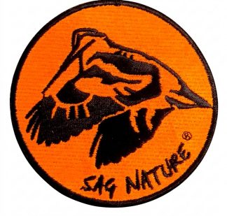 4901002 - PATCH TOPPA BECCACCIA IN VOLO - DIAMETRO 8,5 CM - SAG NATURE