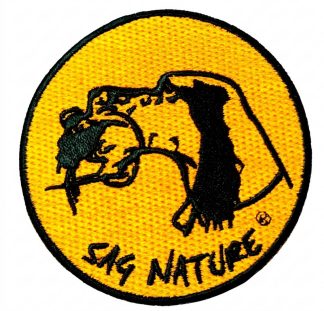 4901016 - PATCH TOPPA TESTA SETTER CON BECCACCIA ABBOCCATA - DIAMETRO 8,5 CM - SAG NATURE